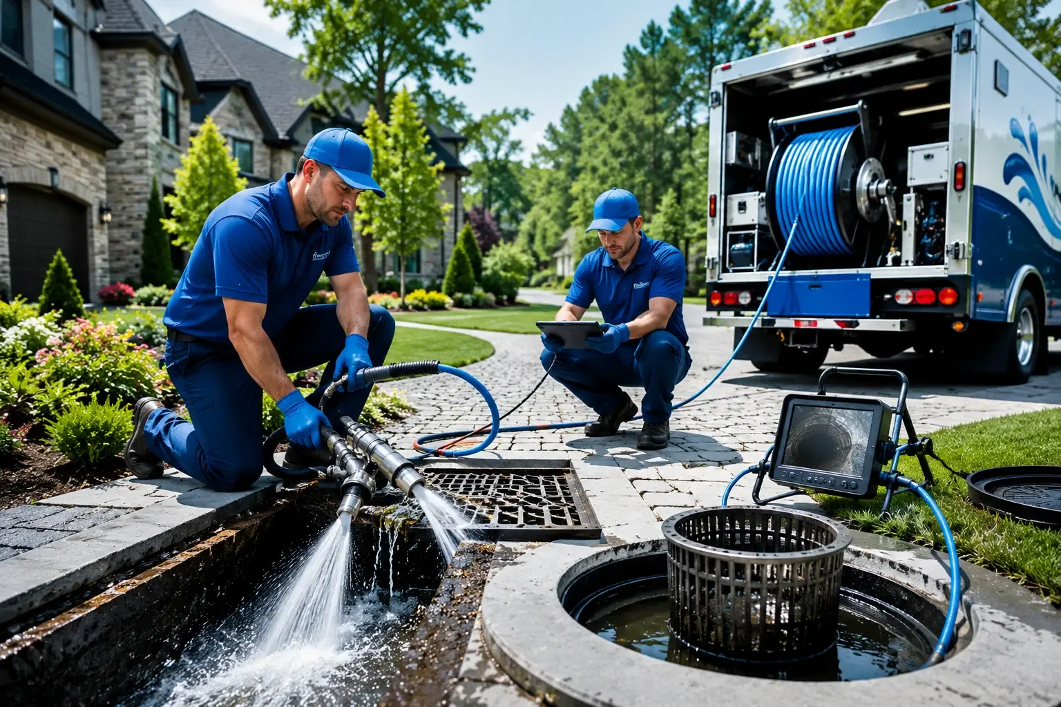 Local outdoor drain cleaning professionals in Brethren, MI