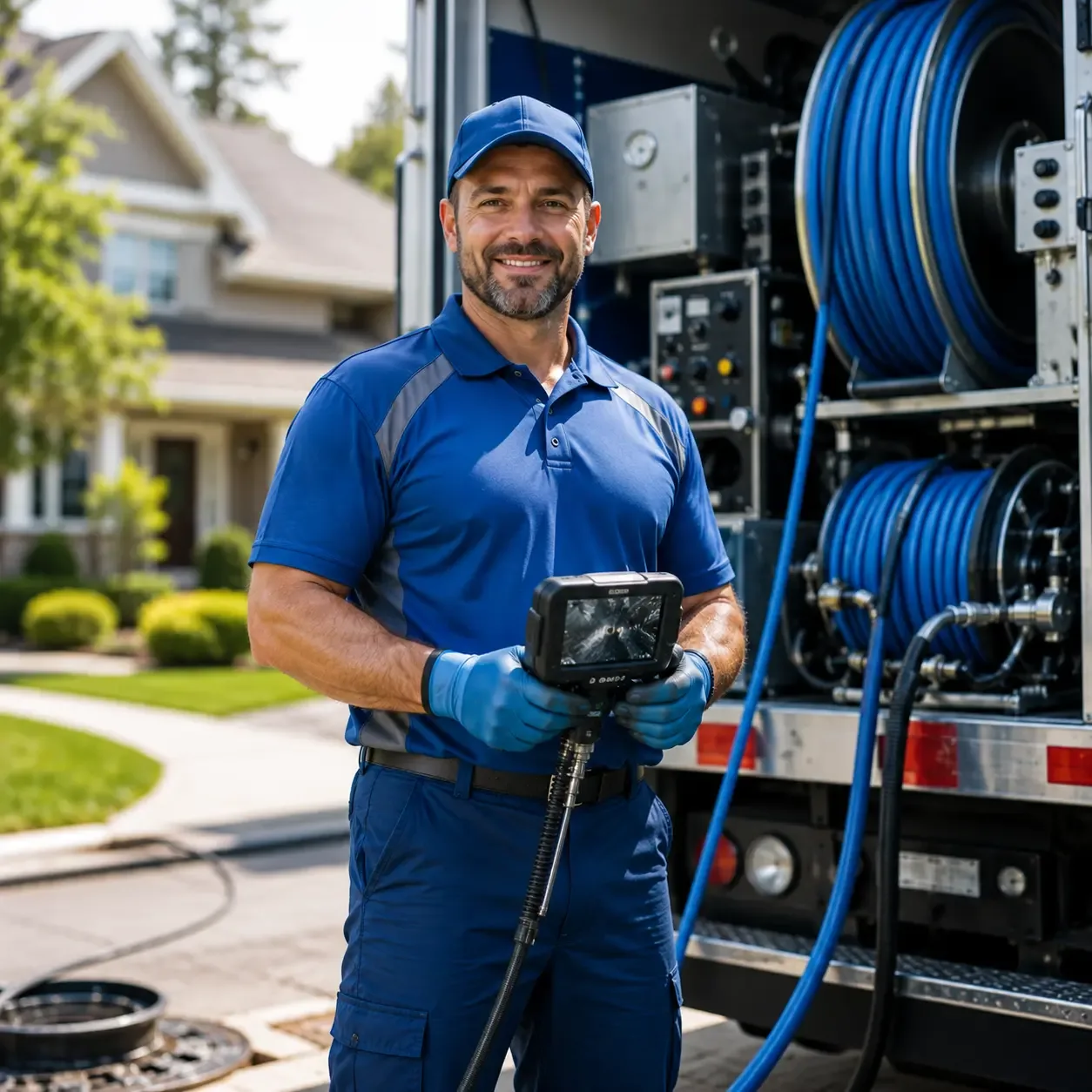 Local outdoor drain cleaning specialists in Brethren, MI